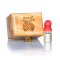 Holy Water from Jordan River in Handcrafted Olive Wood Box