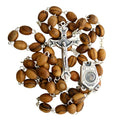 Sacred Water Rosary - Handmade Olive Wood Rosary with Holy Water