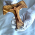 Handmade Olive Wood Tau Cross – Saint Anthony's Cross from Holy Land